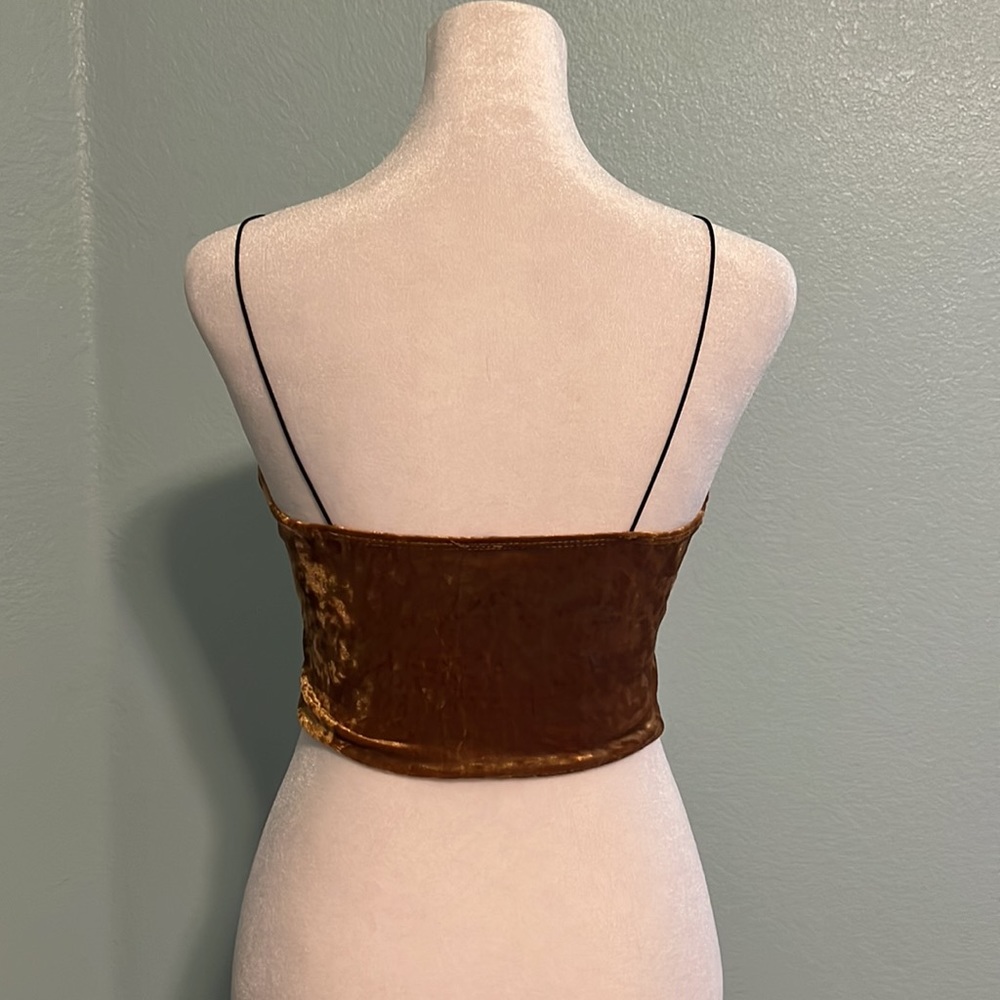 Windsor gold crop top XS - Picture 4 of 5